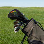 Black 4 Luxe Golf Driver Cover, Eastern Rosella ゴルフヘッドカバー (インサイチュ)