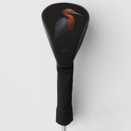 Black 4 Luxe Golf Driver Cover, Reddish Egret ゴルフヘッドカバー