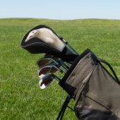 Black 4 Luxe Golf Driver Cover, Stylish Ermine ゴルフヘッドカバー (インサイチュ)