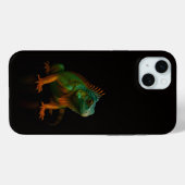 Black 4 Luxe, Green Iguana Case-Mate iPhoneケース (裏面 (横))