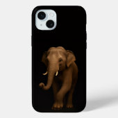 Black 4 Luxe, Indian Elephant iPhone 15 Plus Case-Mate iPhoneケース (裏面)