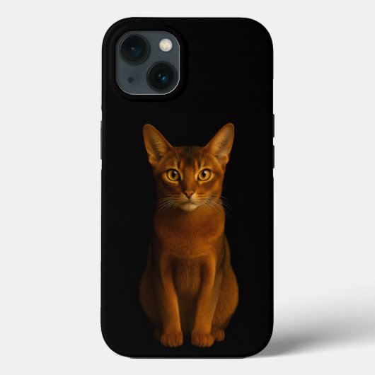 Black 4 Luxe iPhone 13, Abyssinian Beauty Case-Mate iPhoneケース (裏面)