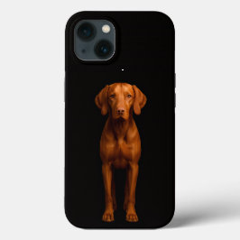 Black 4 Luxe iPhone 13, Agile Vizsla Dog 13ケース