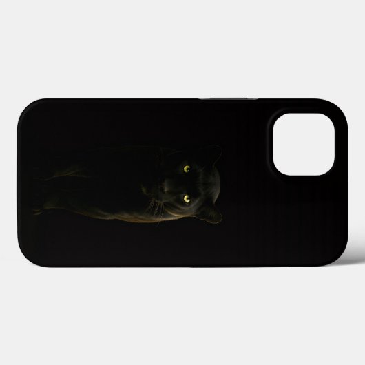 Black 4 Luxe iPhone 13, Black Panther Case-Mate iPhoneケース (裏面 (横))