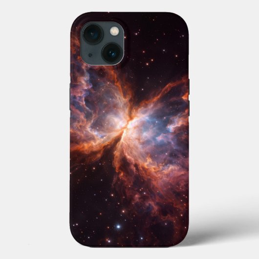 Black 4 Luxe iPhone 13, Butterfly Nebula Case-Mate iPhoneケース (裏面)