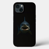 Black 4 Luxe iPhone 13 Case, Great White Shark Case-Mate iPhoneケース (裏面)