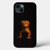 Black 4 Luxe iPhone 13 Case, Leopard Gecko Case-Mate iPhoneケース (裏面)