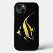 Black 4 Luxe iPhone 13 Case, Moorish Idol Case-Mate iPhoneケース (裏面)