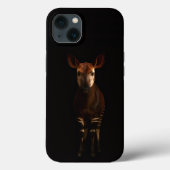 Black 4 Luxe iPhone 13, Forest Okapi Case-Mate iPhoneケース (裏面)
