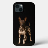 Black 4 Luxe iPhone 13, Hairless Terrier Case-Mate iPhoneケース (裏面)