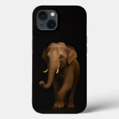 Black 4 Luxe iPhone 13, Indian Elephant Case-Mate iPhoneケース (裏面)