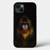 Black 4 Luxe iPhone 13, Mandrill Monkey Case-Mate iPhoneケース (裏面)