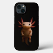 Black 4 Luxe iPhone 13, Mexican Axolotl Case-Mate iPhoneケース (裏面)