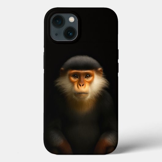 Black 4 Luxe iPhone 13, Red Douc Langur Case-Mate iPhoneケース (裏面)