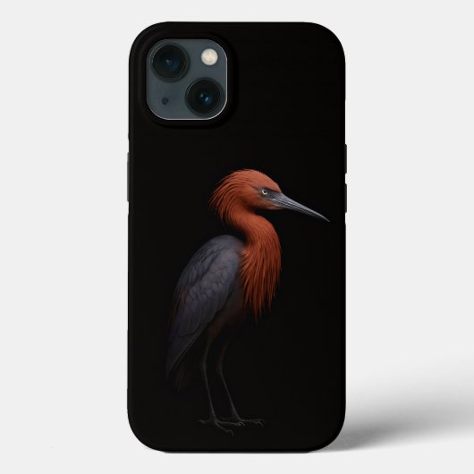Black 4 Luxe iPhone 13, Reddish Egret Case-Mate iPhoneケース (裏面)