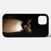 Black 4 Luxe iPhone 13, Rockhooper Penguin Case-Mate iPhoneケース (裏面 (横))