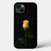 Black 4 Luxe iPhone 13, Sunlit Yellow Rose Case-Mate iPhoneケース (裏面)
