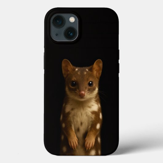 Black 4 Luxe iPhone 13, Sweet Quoll Case-Mate iPhoneケース (裏面)