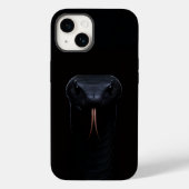 Black 4 Luxe iPhone 14 Case-Mate, Black Mamba Case-Mate iPhoneケース (裏面)