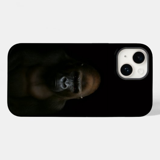 Black 4 Luxe iPhone 14 Case-Mate, Gorilla Case-Mate iPhoneケース (裏面 (横))