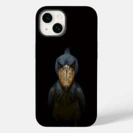 Black 4 Luxe iPhone 14 Case-Mate, Shoebill Bird Case-Mate iPhone 14ケース