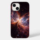 Black 4 Luxe iPhone 14 Mate, Butterfly Nebula Case-Mate iPhoneケース (裏面)