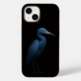 Black 4 Luxe iPhone 14 Mate, Little Blue Heron Case-Mate iPhone 14ケース