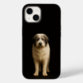 Black 4 Luxe iPhone 14 Mate, Mioritic Shepherd Case-Mate iPhoneケース (裏面)