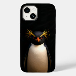Black 4 Luxe iPhone 14 Mate, Rockhopper Penguin Case-Mate iPhone 14ケース