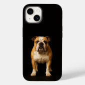 Black 4 Luxe iPhone 14 Mate, Stamina Bulldog Case-Mate iPhoneケース (裏面)