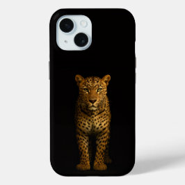 Black 4 Luxe iPhone 15 Case, Majestic Leopard iPhone 15ケース