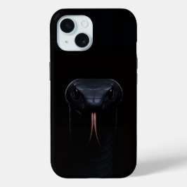 Black 4 Luxe iPhone 15 Case-Mate, Black Mamba  iPhone 15ケース