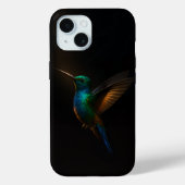 Black 4 Luxe iPhone 15 Case-Mate, Flying Bird Case-Mate iPhoneケース (裏面)
