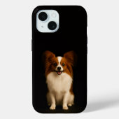 Black 4 Luxe iPhone 15 Case, Refined Papillon Case-Mate iPhoneケース (裏面)