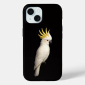 Black 4 Luxe iPhone 15 Mate, Crested Cockatoo Case-Mate iPhoneケース (裏面)