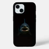 Black 4 Luxe iPhone 15 Mate, Great White Shark Case-Mate iPhoneケース (裏面)