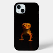 Black 4 Luxe iPhone 15 Plus, Leopard Gecko Case-Mate iPhoneケース (裏面)