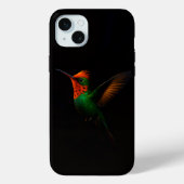 Black 4 Luxe iPhone 15 Plus, Tufted Coquette Bird Case-Mate iPhoneケース (裏面)