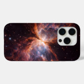 Black 4 Luxe iPhone 15 Pro Mate Butterfly Nebula Case-Mate iPhoneケース (裏面 (横))