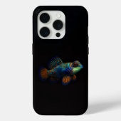 Black 4 Luxe iPhone 15 Pro Mate, Dragonet Mandarin Case-Mate iPhoneケース (裏面)