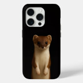 Black 4 Luxe iPhone 15 Pro Mate, Elegant Weasel Case-Mate iPhoneケース (裏面)