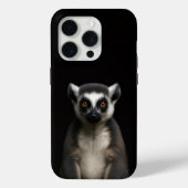 Black 4 Luxe iPhone 15 Pro Mate Gentle Lemur Case-Mate iPhoneケース (裏面)
