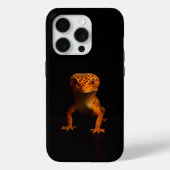 Black 4 Luxe iPhone 15 Pro Mate, Leopard Gecko Case-Mate iPhoneケース (裏面)