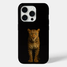 Black 4 Luxe iPhone 15 Pro Mate Majestic Leopard iPhone 15 Proケース