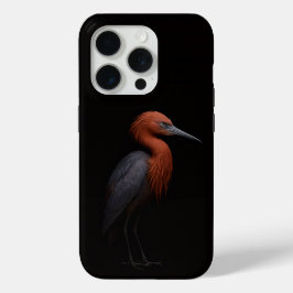 Black 4 Luxe iPhone 15 Pro Mate, Reddish Egret iPhone 15 Proケース