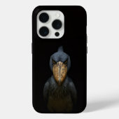 Black 4 Luxe iPhone 15 Pro Mate, Shoebill Bird Case-Mate iPhoneケース (裏面)