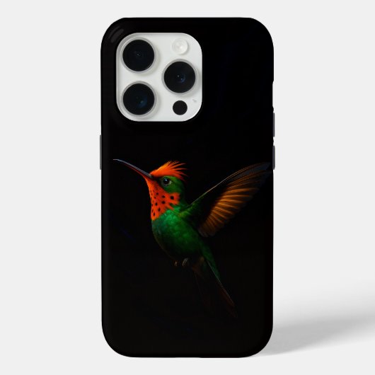 Black 4 Luxe iPhone 15 Pro Mate, Tufted Coquette Case-Mate iPhoneケース (裏面)
