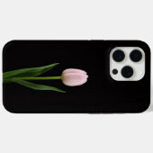 Black 4 Luxe iPhone 15 Pro Max, Blush Pink Tulip Case-Mate iPhoneケース (裏面 (横))