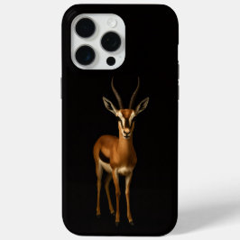 Black 4 Luxe iPhone 15 Pro Max, Elegant Gazella iPhone 15 Pro Maxケース