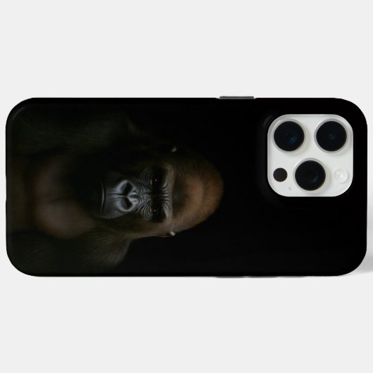 Black 4 Luxe iPhone 15 Pro Max, Gorilla Case-Mate iPhoneケース (裏面 (横))